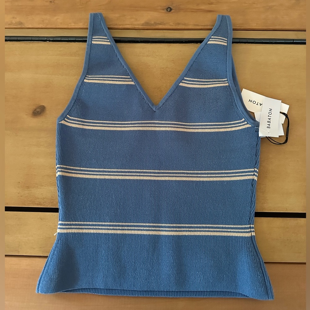 Babaton Sculpt Knit Double V NWT